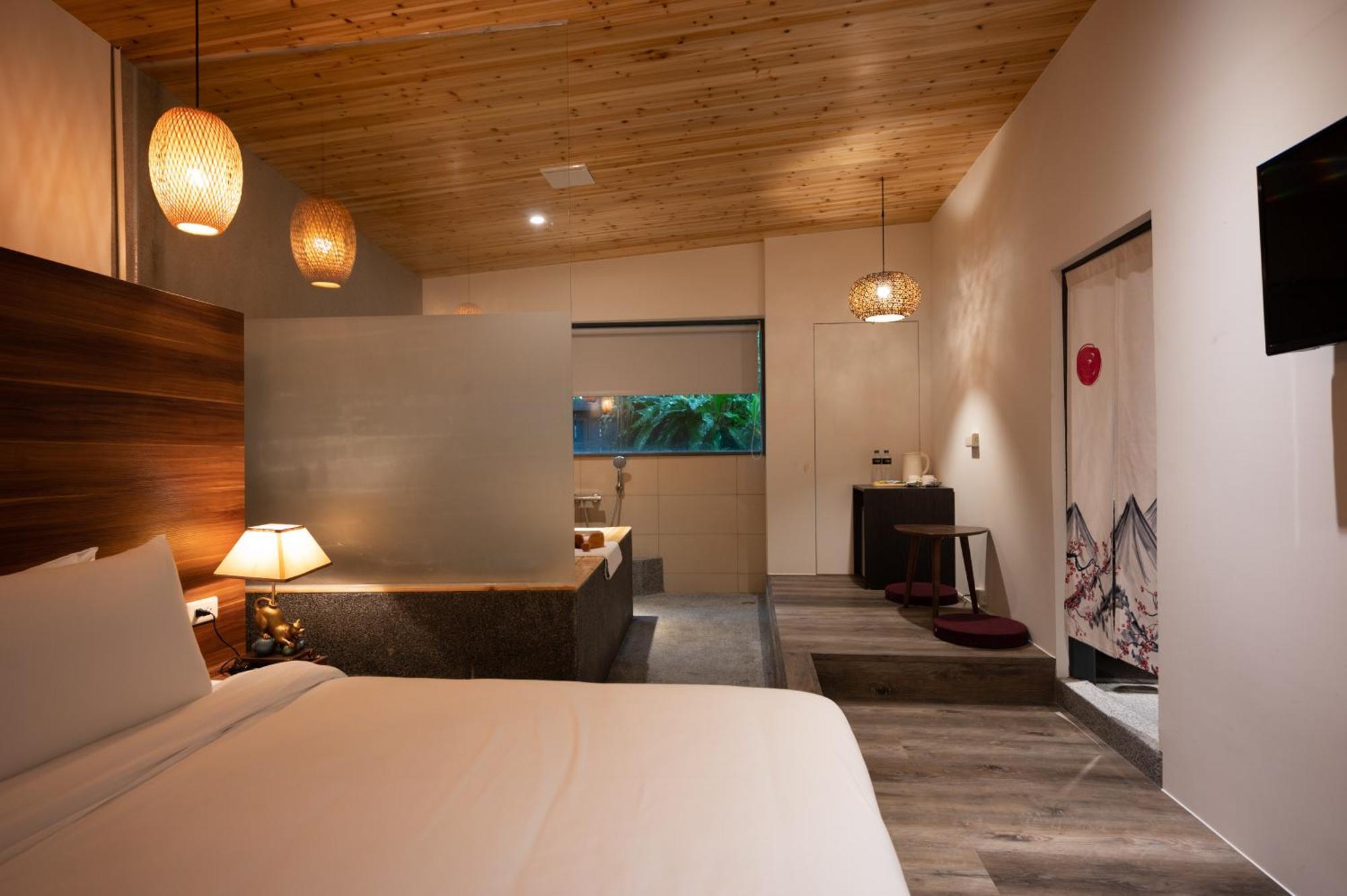 Yunoyado Onsen Hot Spring Hotel Deyang Jiaoxi Exterior photo